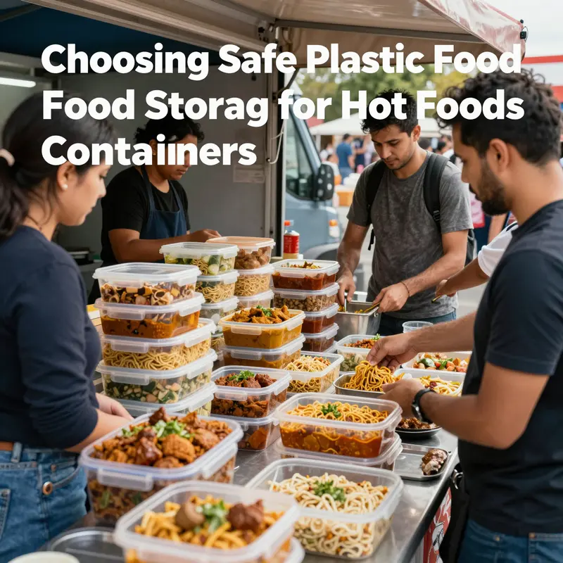 Proper labeling and safe storage practices are essential for hot food containers.