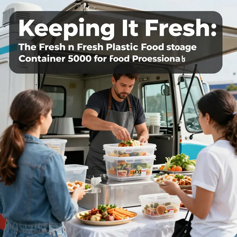 Key features like secure lids and clear visibility enhance the Fresh n Fresh container’s functionality.