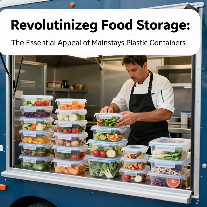 A vivid display of Mainstays containers demonstrating their range and usability for food storage.