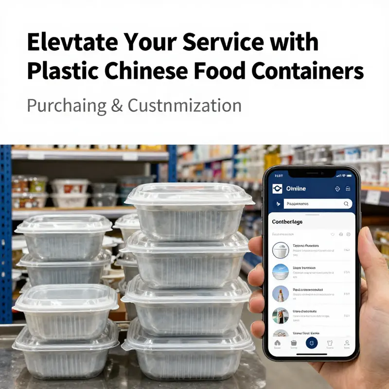 A selection of major suppliers and diverse food container options available online.