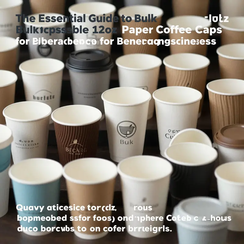 The bustling manufacturing hub for 12 oz disposable coffee cups in China, illustrating the dynamics of a well-integrated supply chain.