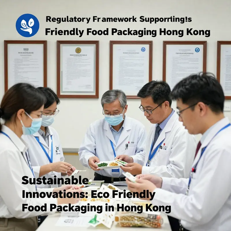 Eco friendly packaging innovations on display, showcasing the move towards sustainability in Hong Kong’s food and beverage sector.