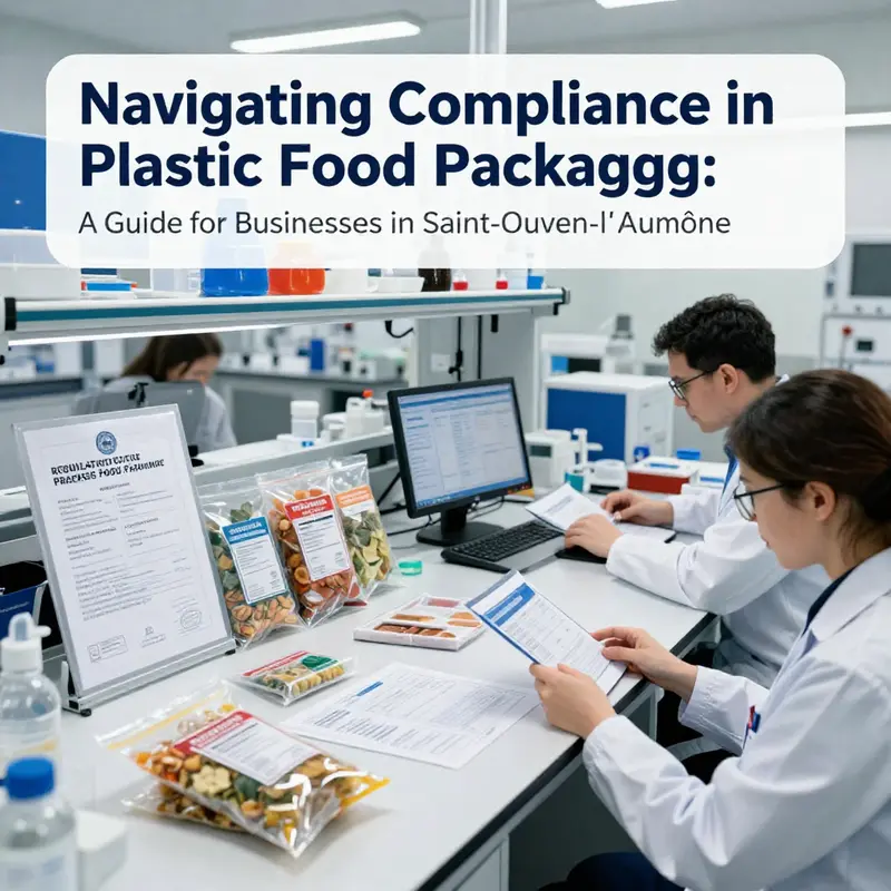 A testing lab focused on compliance for plastic food packaging in Saint-Ouen-l’Aumône.