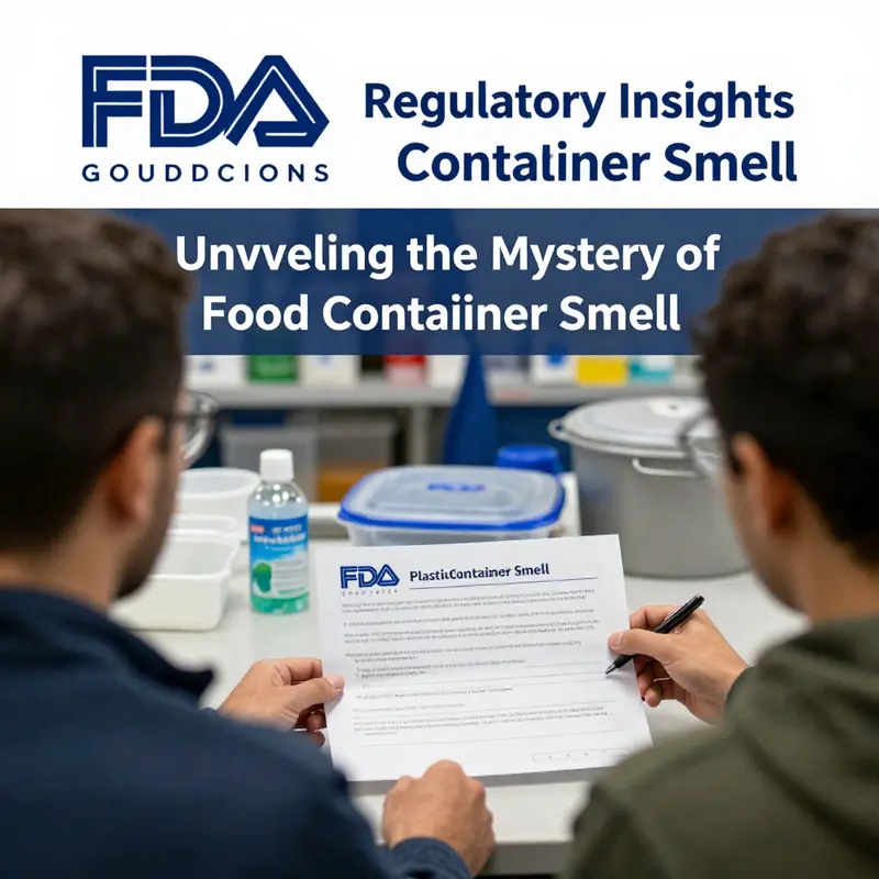 The causes and contaminants associated with plastic food container odors.