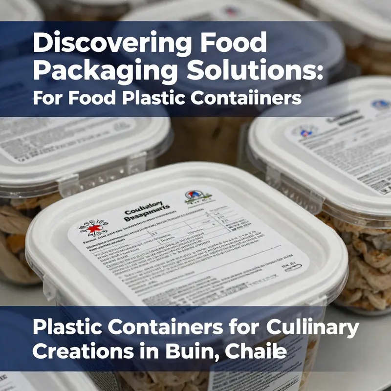 A vibrant market scene featuring diverse plastic containers ideal for food storage, attracting potential buyers from local culinary establishments.
