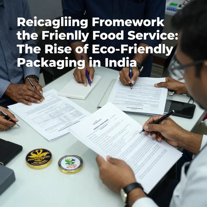 Eco-friendly packaging manufacturers in India producing sustainable food solutions.