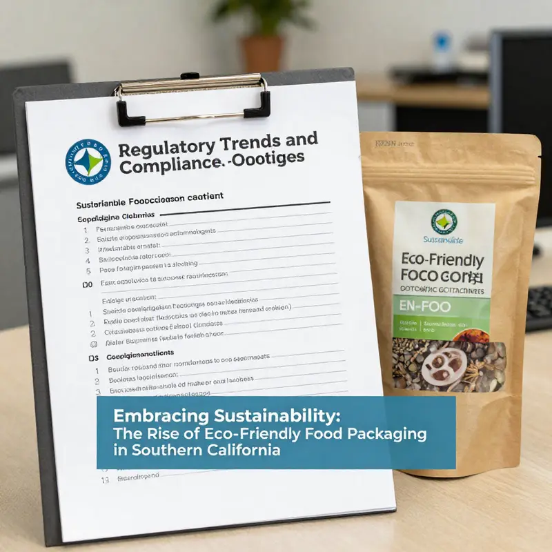 An assortment of eco-friendly food packaging solutions highlighting innovation in sustainable materials.