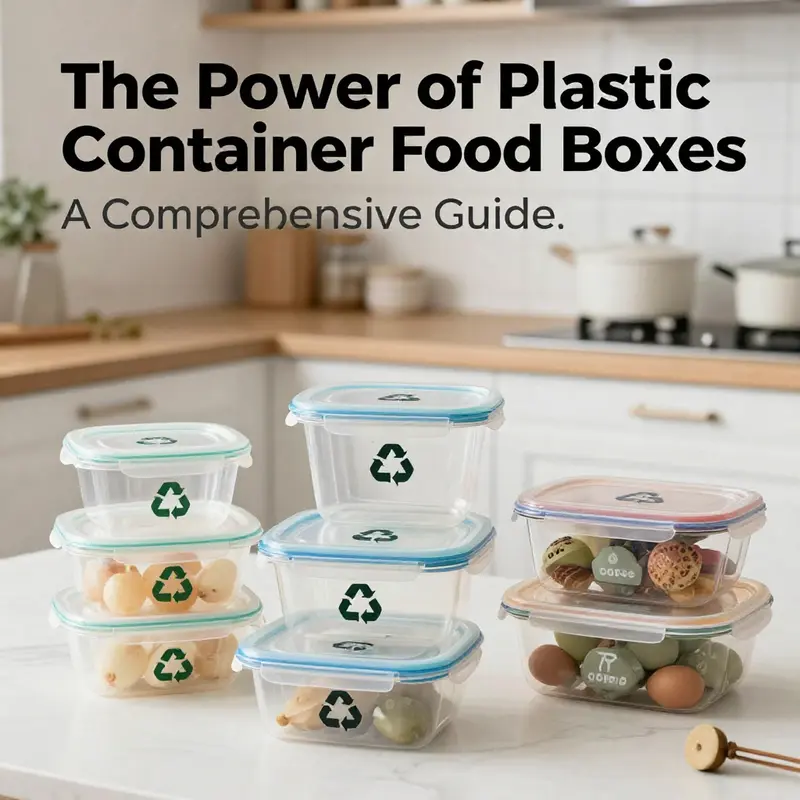 Various types of plastic food containers labeled with their recycling codes, highlighting safety considerations.