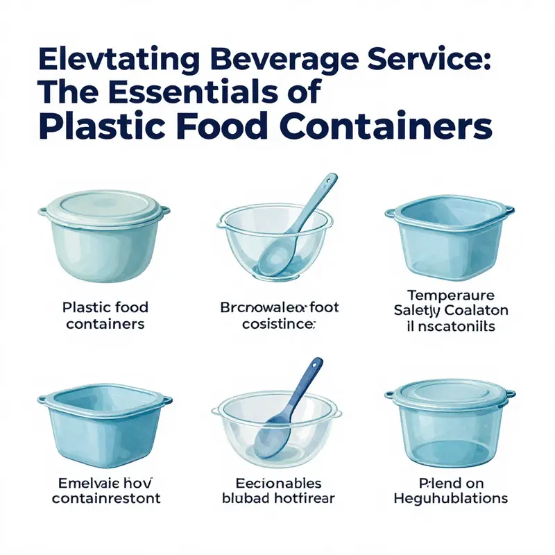 A diverse assortment of plastic food containers made from PET and PP, illustrating their varying compositions and applications.