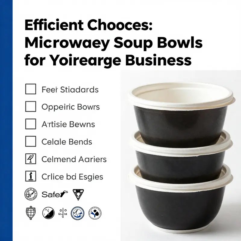 An array of disposable microwave soup bowls highlighting their various designs.