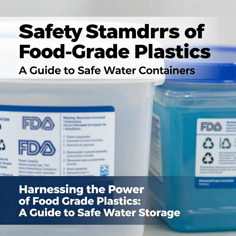 A well-organized kitchen demonstrating best practices in food storage with food-grade plastic containers.