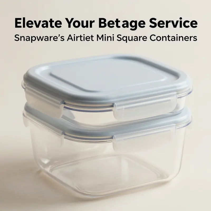 Organized storage of spices and dry goods in Snapware containers highlights optimal storage capabilities.