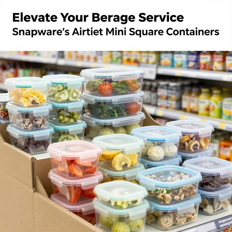Organized storage of spices and dry goods in Snapware containers highlights optimal storage capabilities.