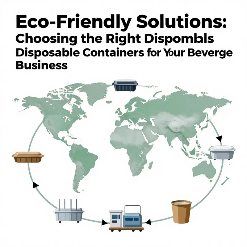 A modern manufacturing facility dedicated to producing disposable food containers efficiently and sustainably.