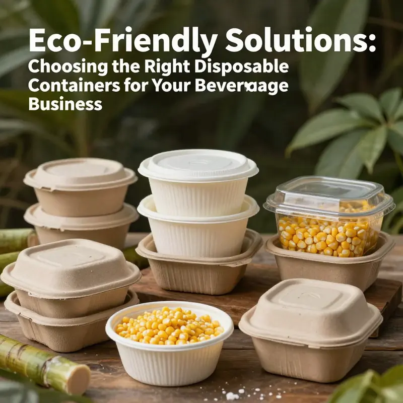 A modern manufacturing facility dedicated to producing disposable food containers efficiently and sustainably.