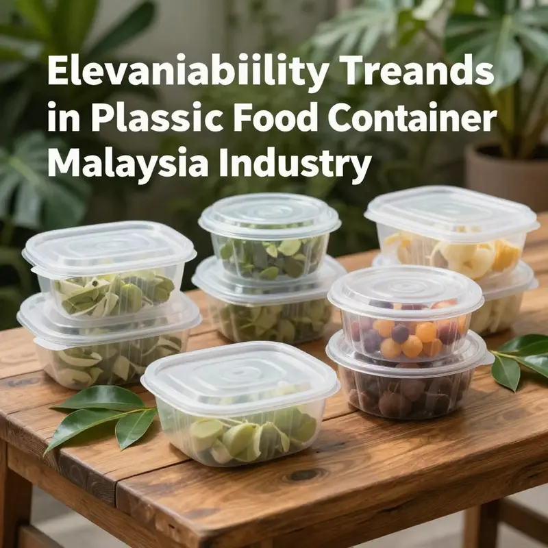Showcasing innovative plastic food container designs enhancing functionality and food safety.