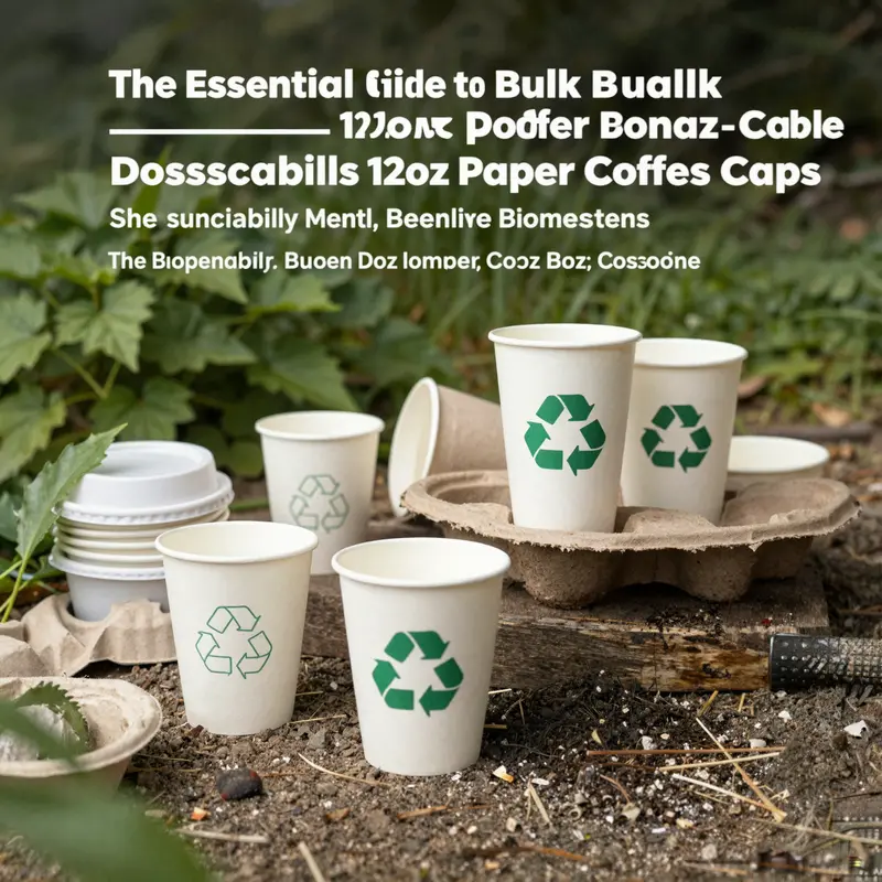 The bustling manufacturing hub for 12 oz disposable coffee cups in China, illustrating the dynamics of a well-integrated supply chain.