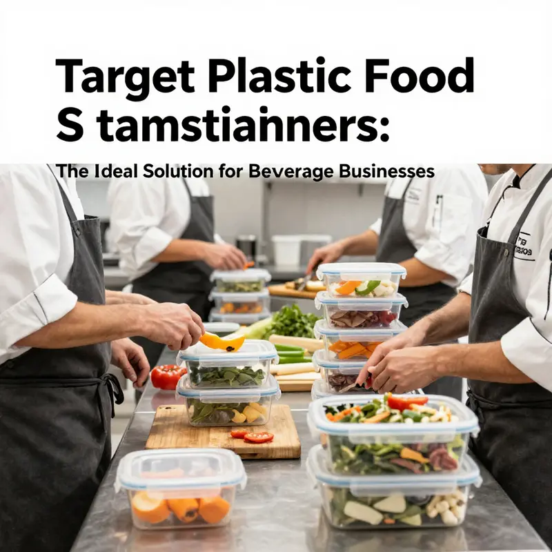 Sturdy Target plastic food storage containers designed for safe food storage.