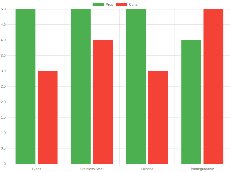 Pros and Cons of Different Food Storage Materials