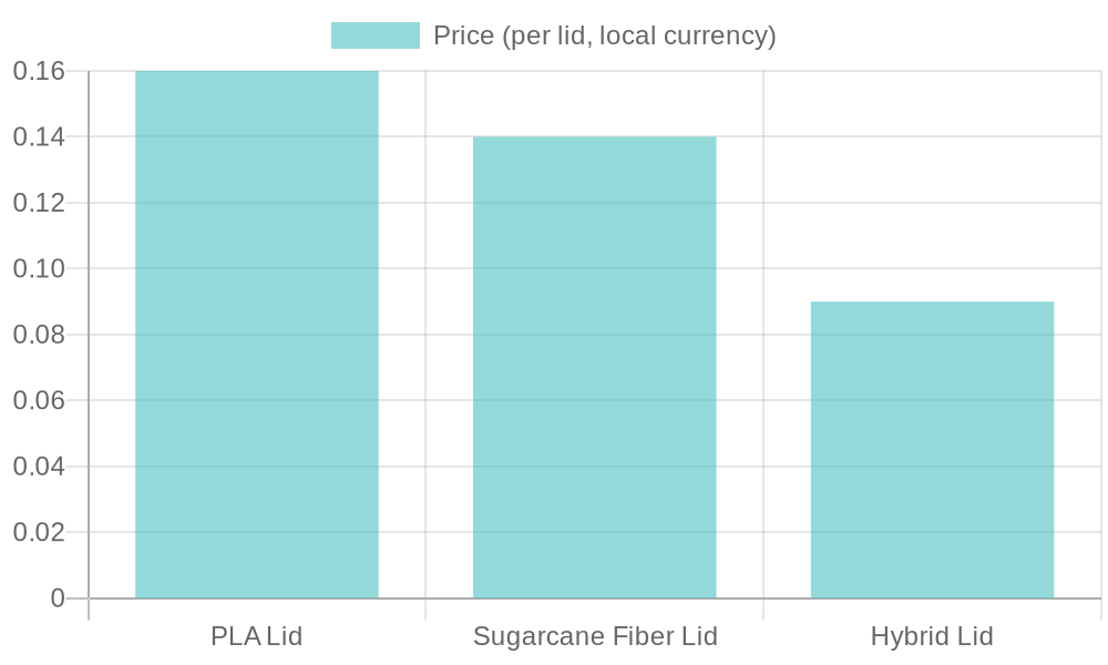 Compostable Lid Price Comparison