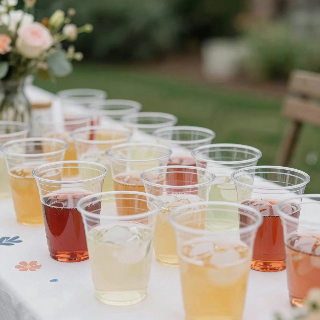 Clear Plastic Cups at Events