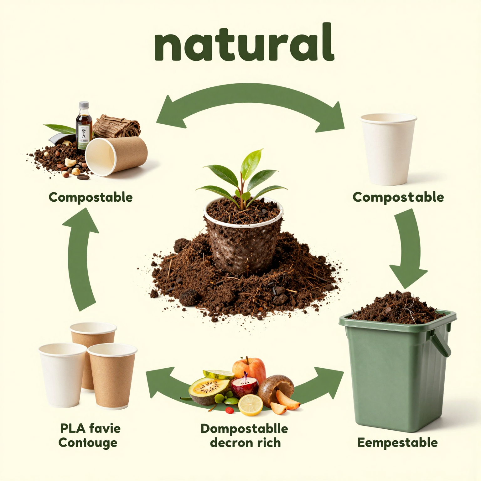 Composting Process Illustration