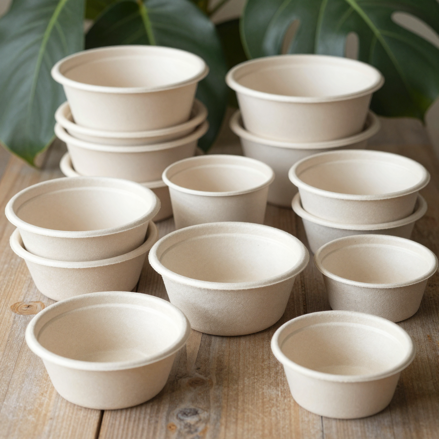 Eco-friendly disposable bowls