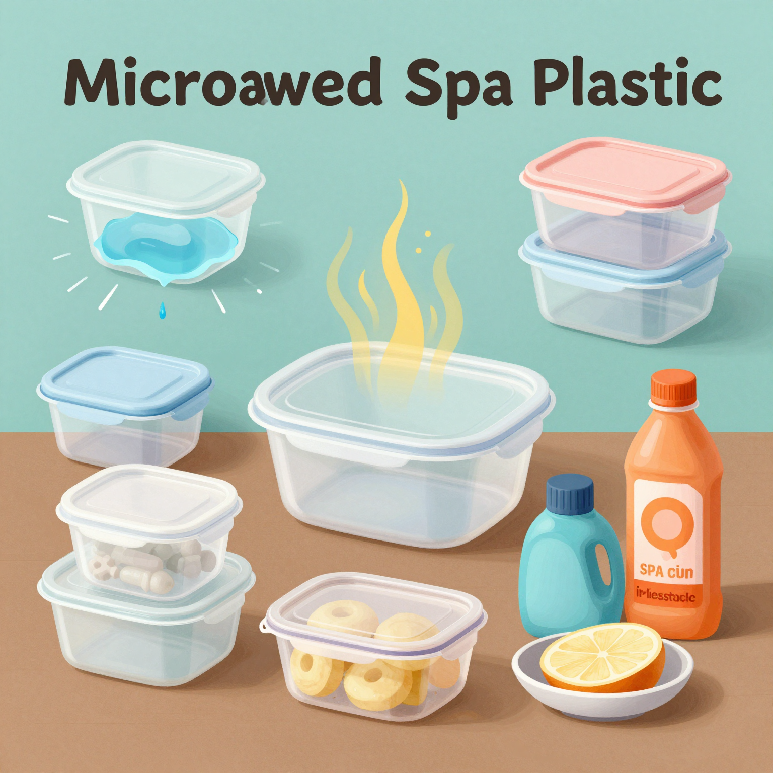 Safety concerns of microwaving plastic containers
