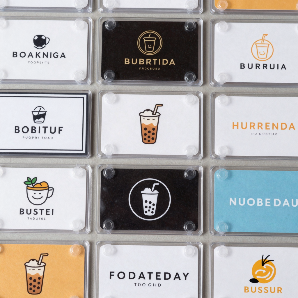 Clear Plastic Cards with Suction Cups