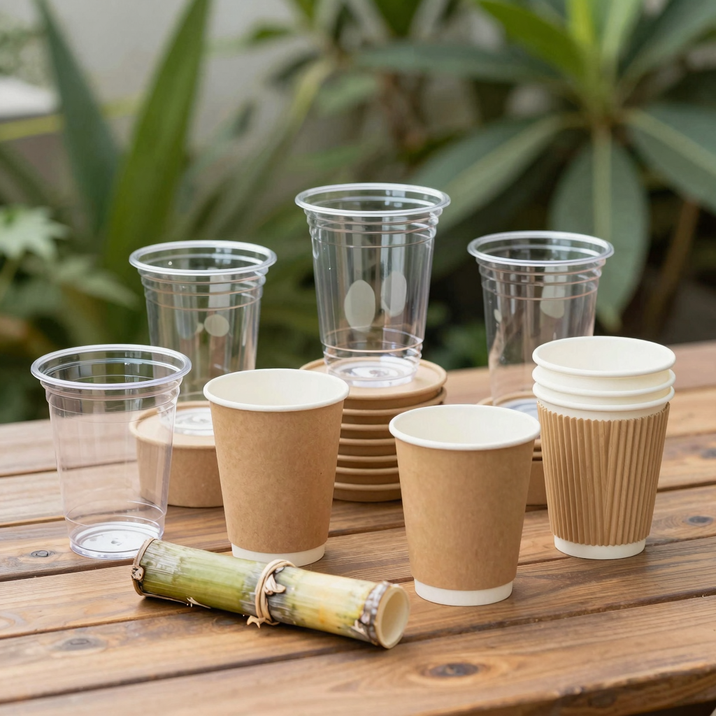 Eco-Friendly Clear Plastic Cup Alternatives