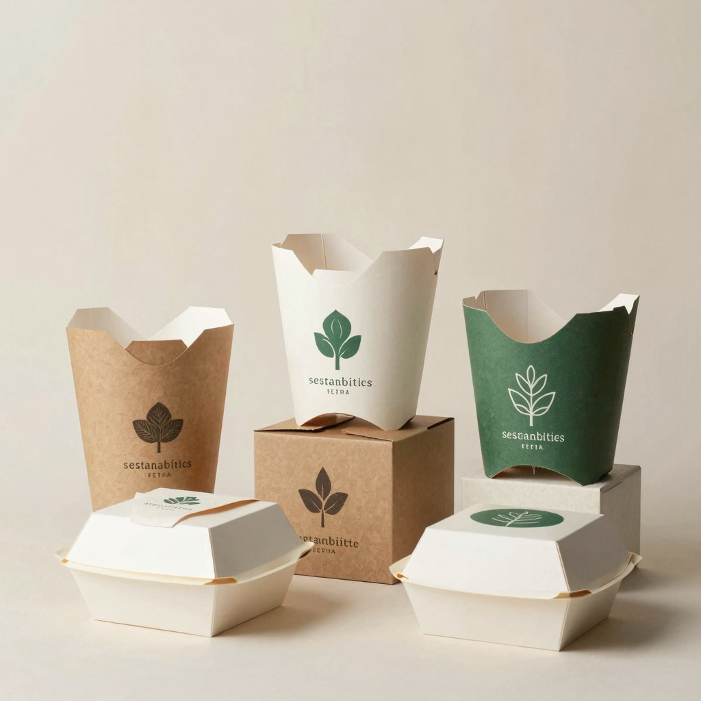 Custom Paper Takeaway Food Boxes