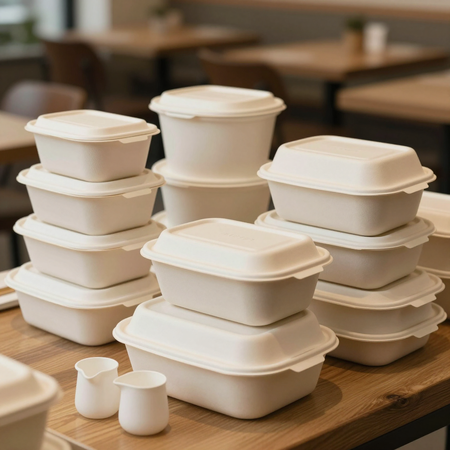 Eco-Friendly Disposable Food Containers