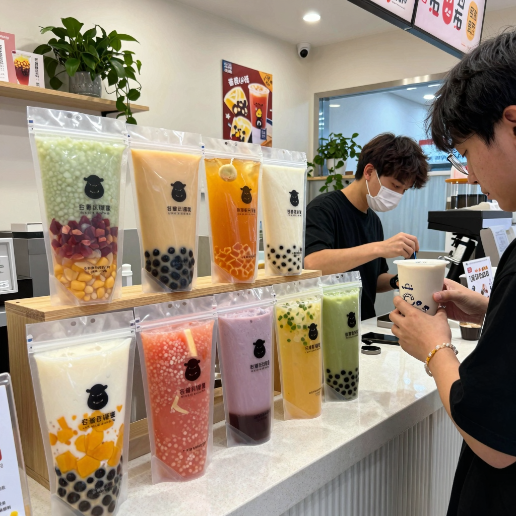 Customized Side Gusset Bags