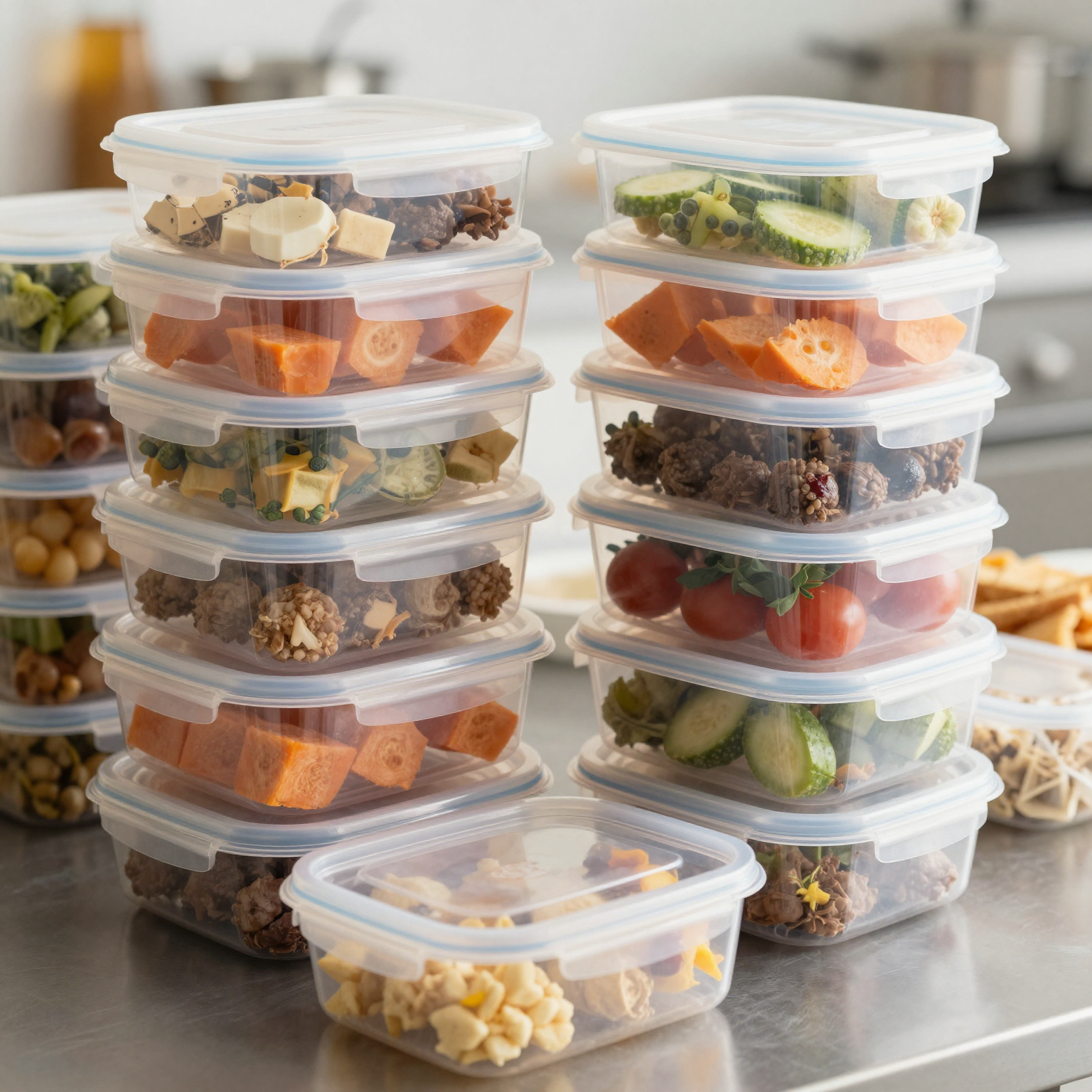 Lakeland Stack-a-Boxes in Catering Setting