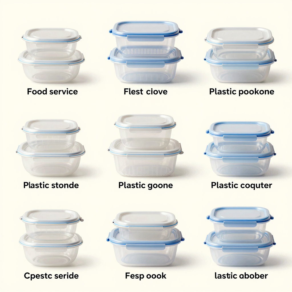 Plastic Containers Infographic