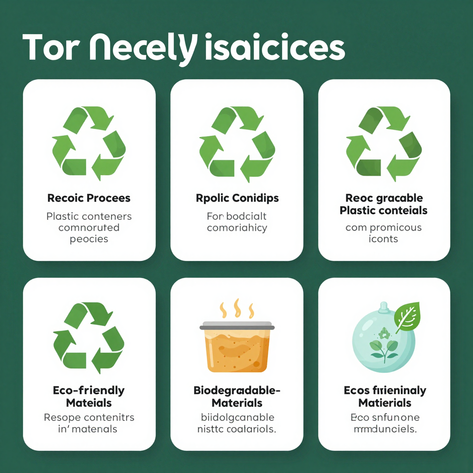 Eco-Friendly Practices Infographic