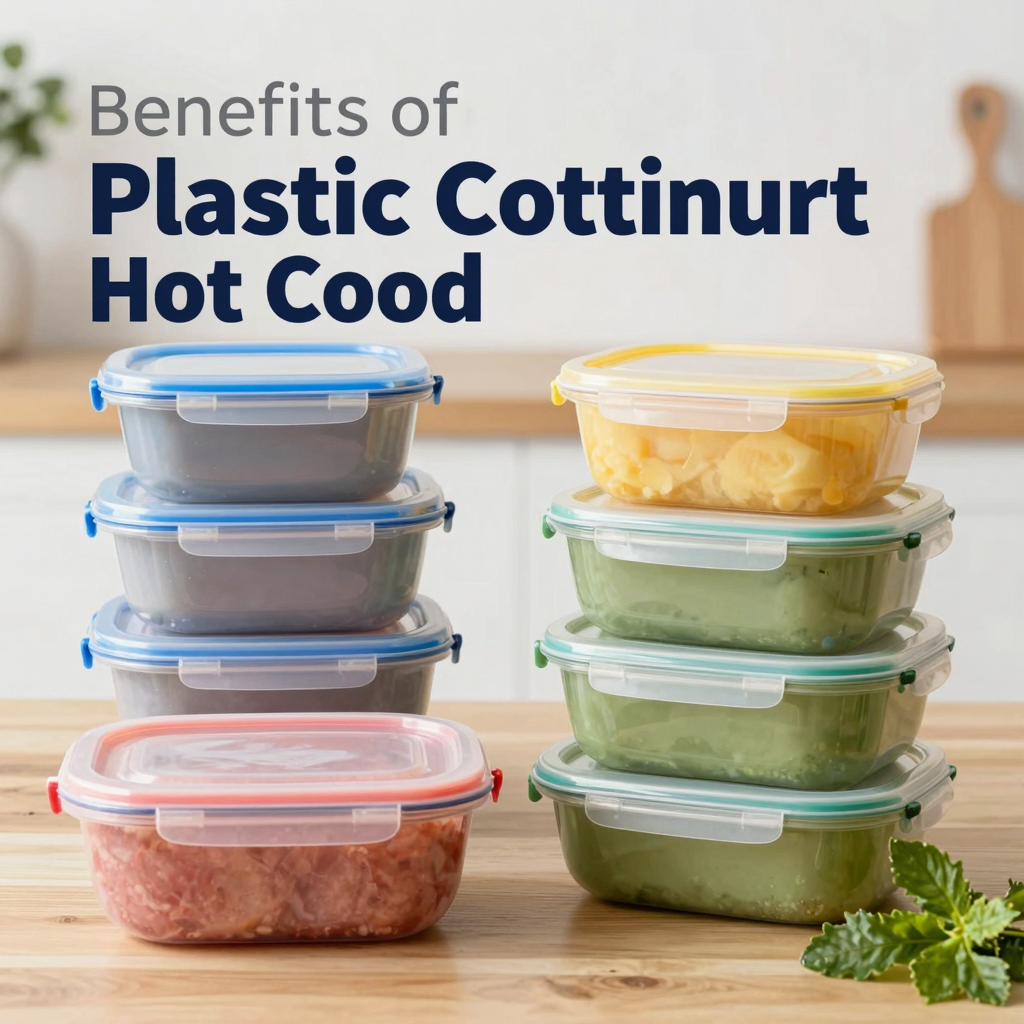 Benefits of Plastic Containers for Hot Food