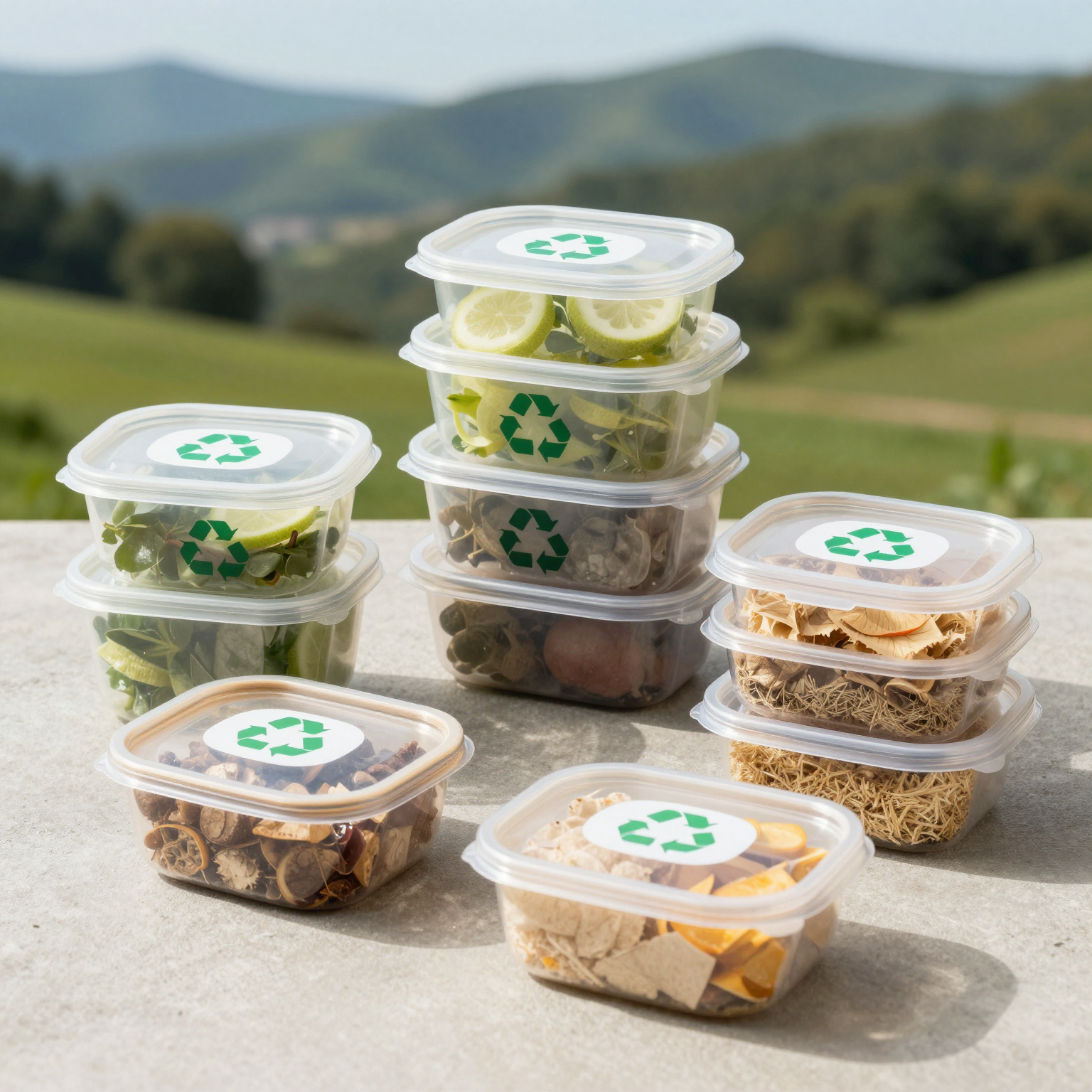 Eco-friendly Plastic Containers