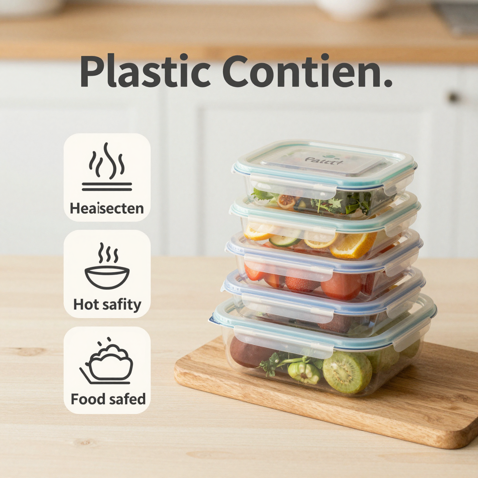 Benefits of using the right plastic containers for hot food