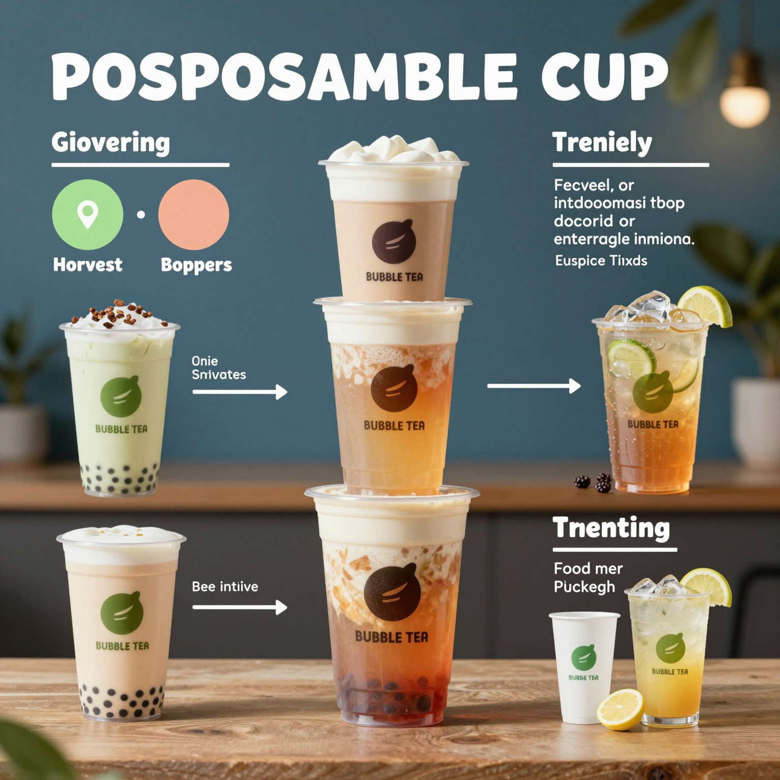 Infographic of Disposable Cups Usage
