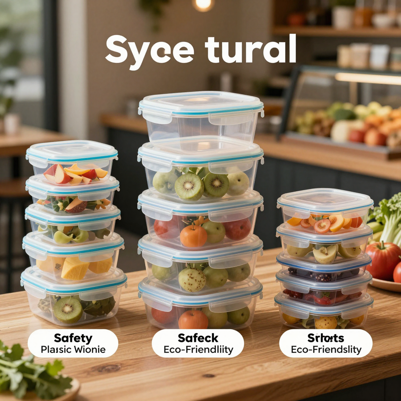 Plastic Food Storage Deli Containers