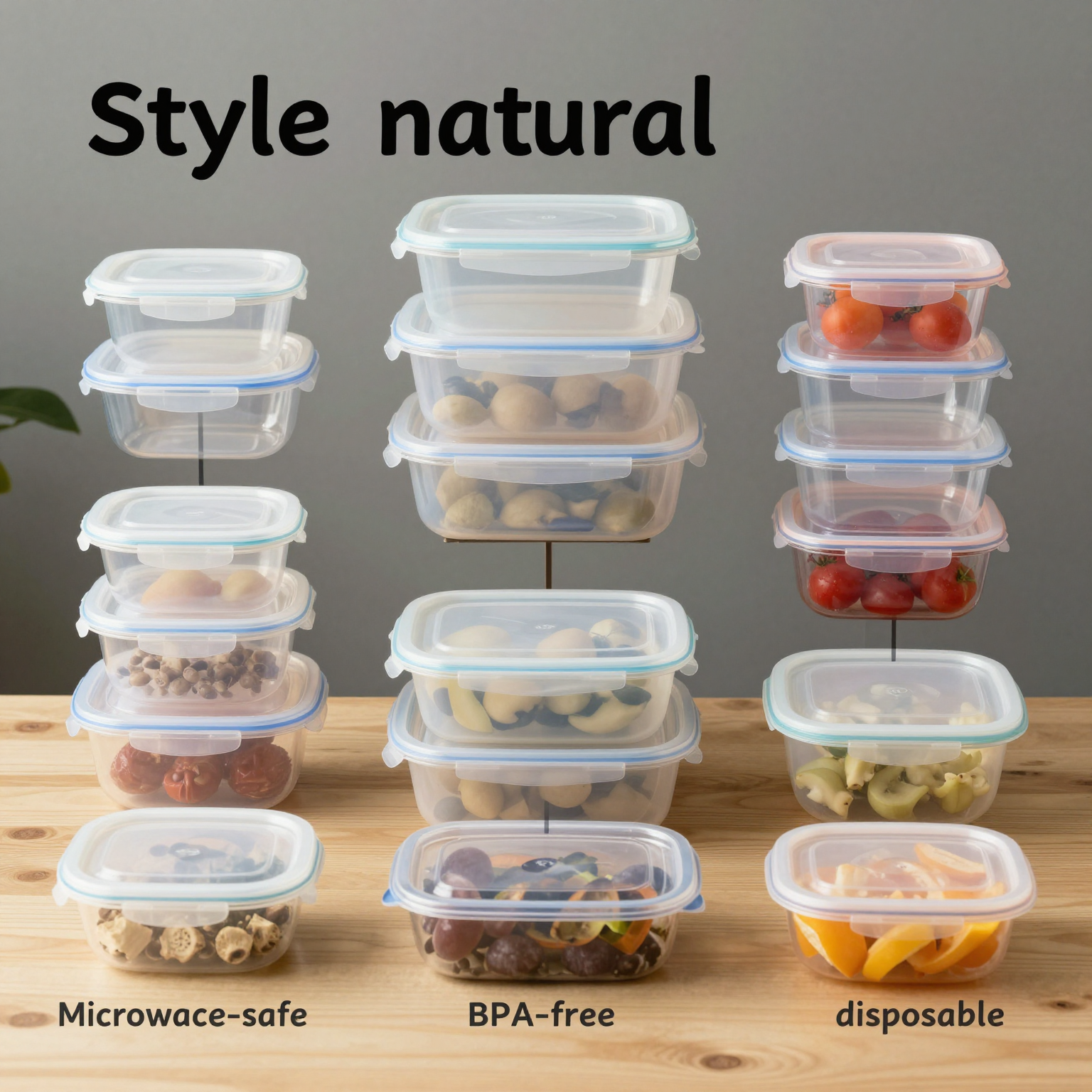Comparison of Plastic Food Containers