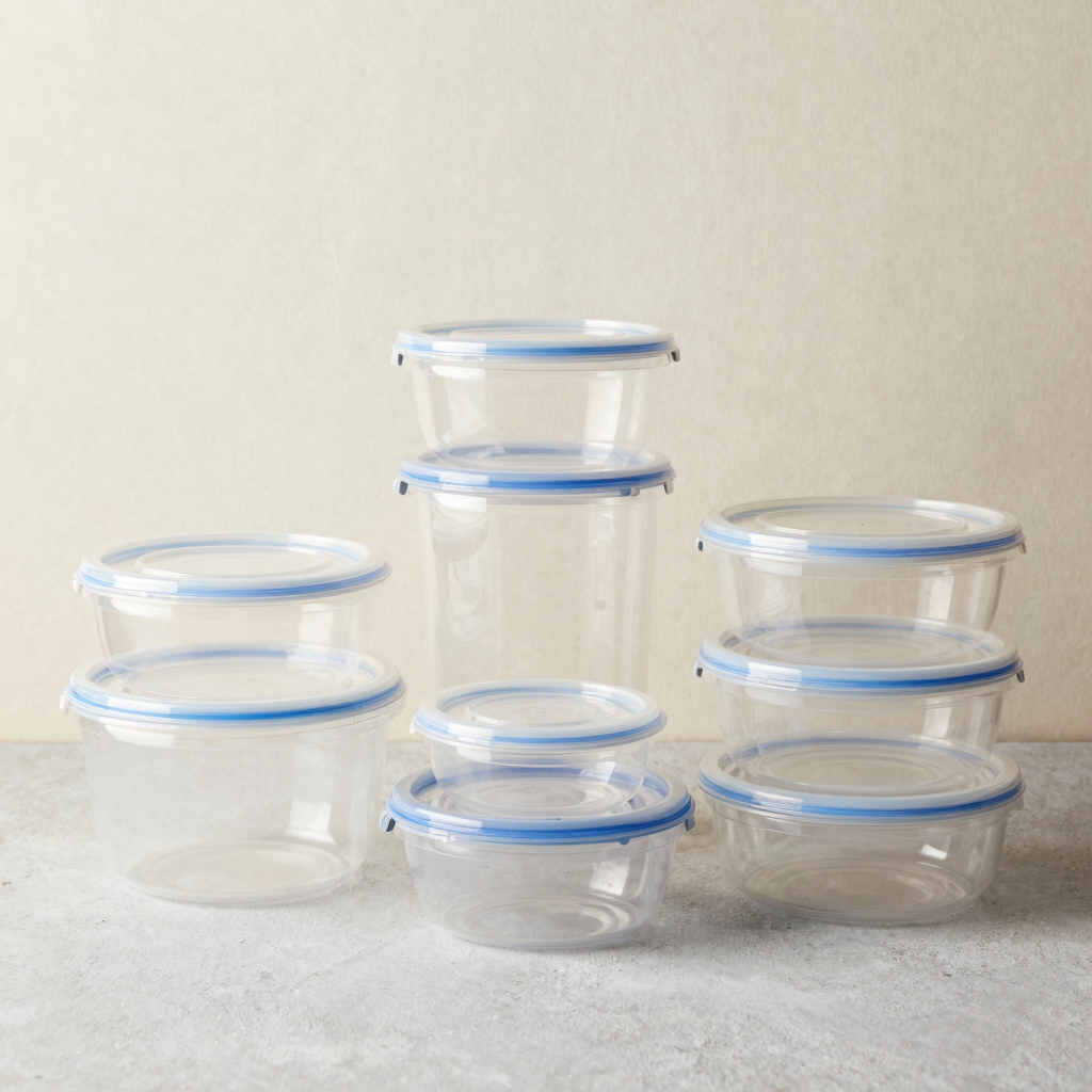 Assorted Satco Plastic Food Containers