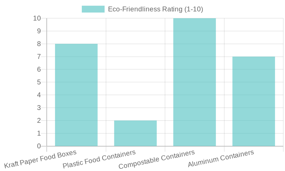 Eco-Friendliness Comparison of Food Containers