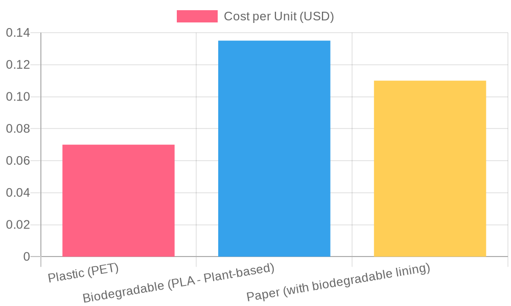 Cost Comparison of Disposable Baby Food Containers