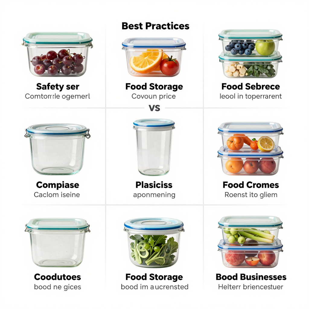 Best Practices for Food Storage Containers