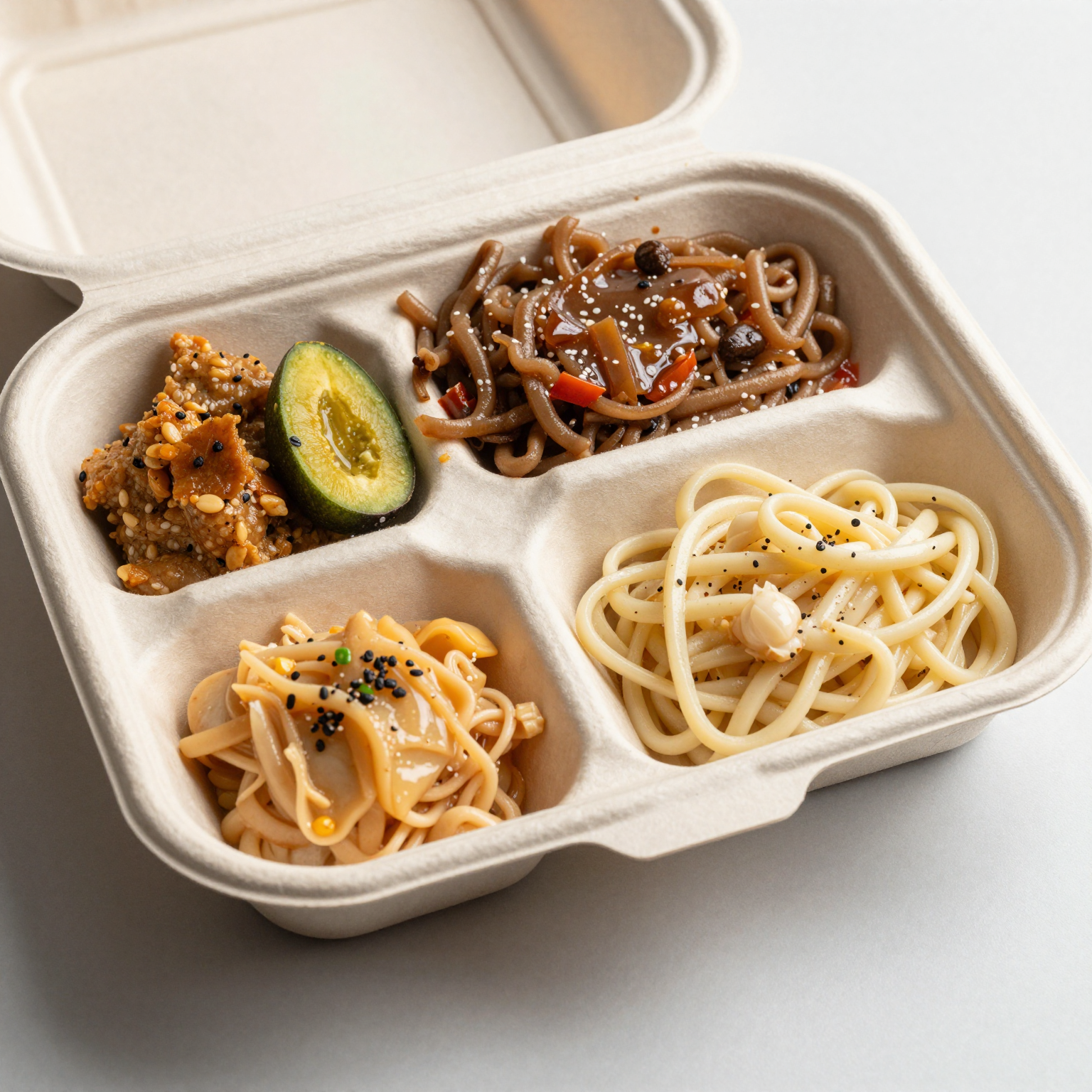 3 Division Takeaway Food Box