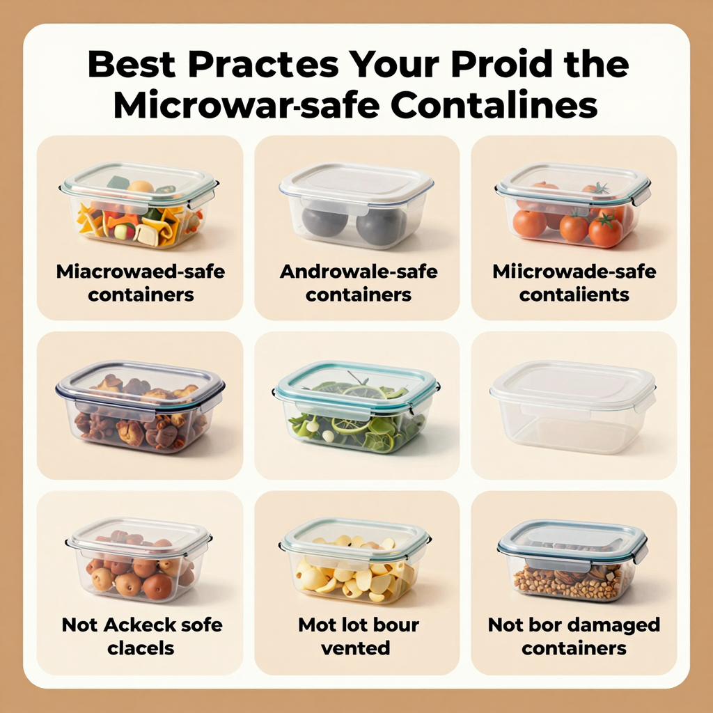 Best Practices for Microwaving