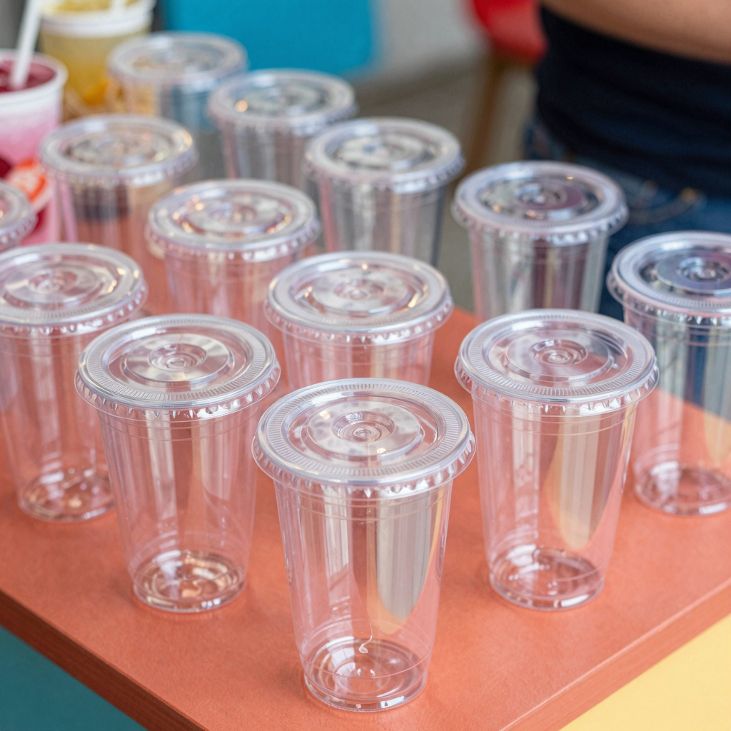 Clear Plastic Party Cups
