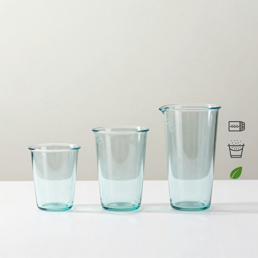 Premium Clear Plastic Cups - Dishwasher & Microwave Safe